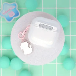 Airpodfodral med Bag Charm - Honey Kittens