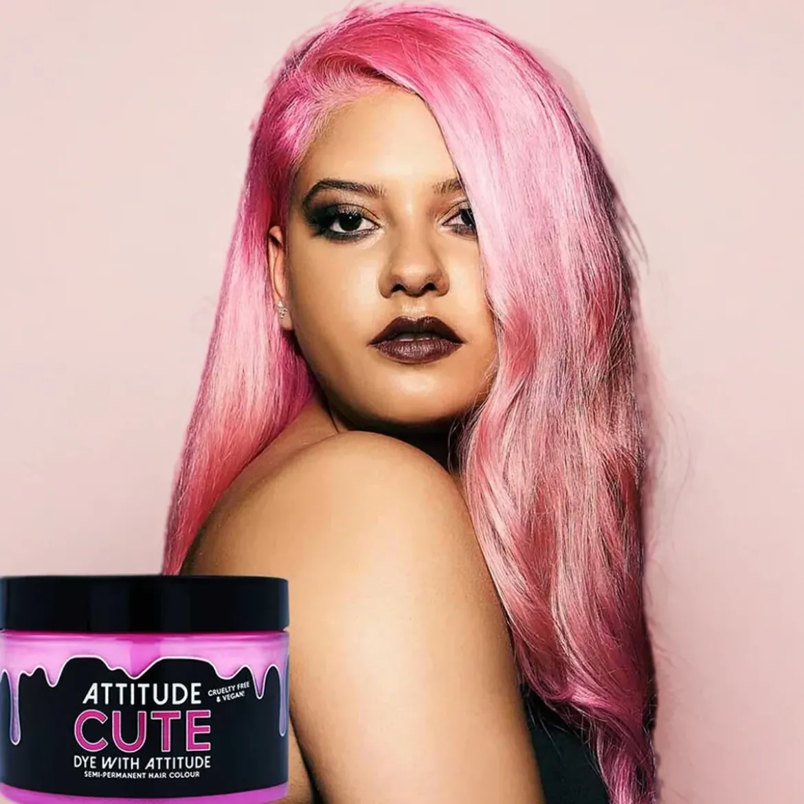 Attitude Cute Pastel Pink 135ml Hair Dye