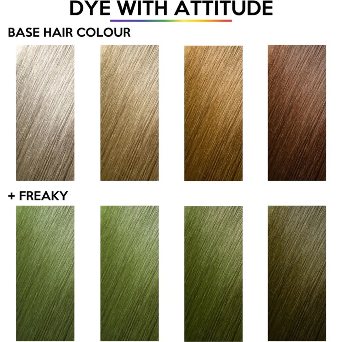 Attitude Freaky Olive Green 135ml Hair Dye