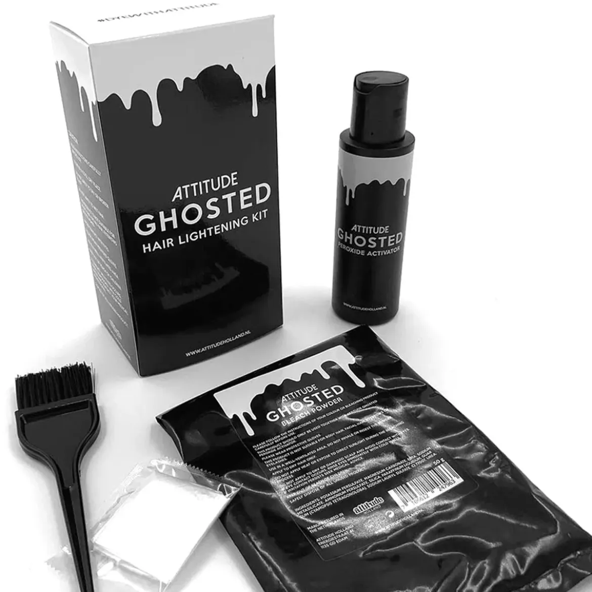 Attitude Ghosted Hair Lightening 10 (3%) 100ml KIT