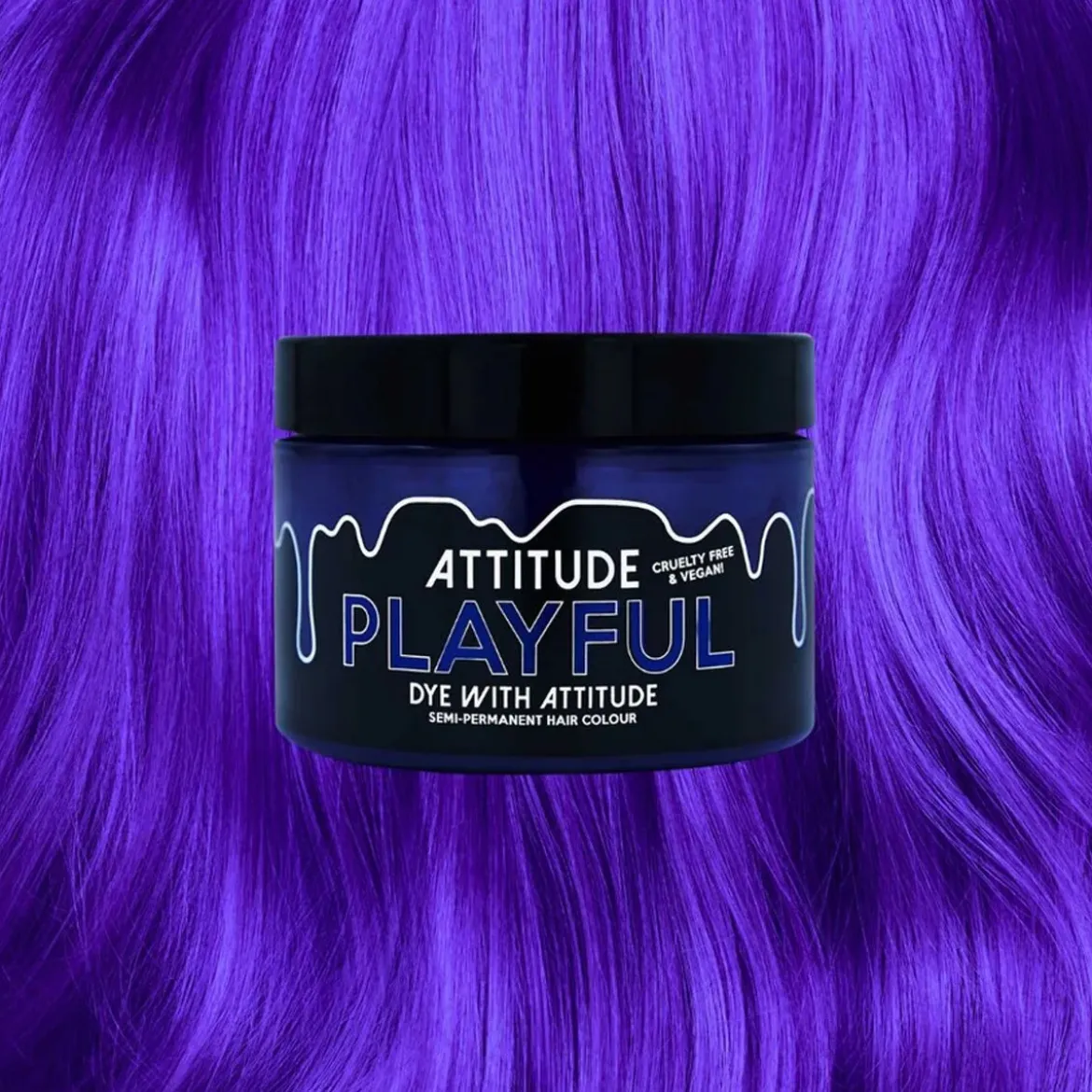 Attitude Playful Purple 135ml Hair Dye