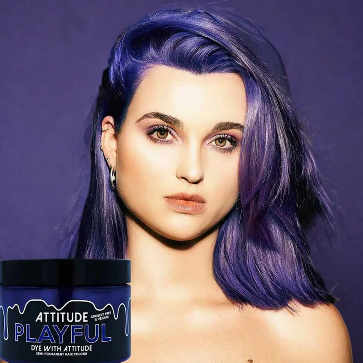 Attitude Playful Purple 135ml Hair Dye