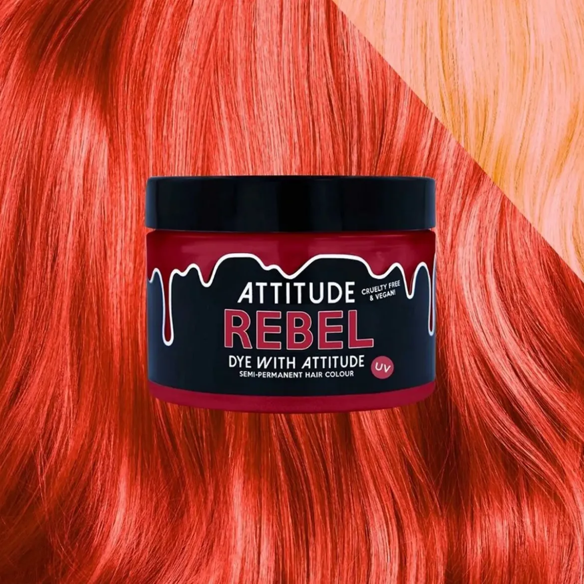 Attitude Rebel Uv Red 135ml Hair Dye