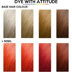 Attitude Rebel Uv Red 135ml Hair Dye