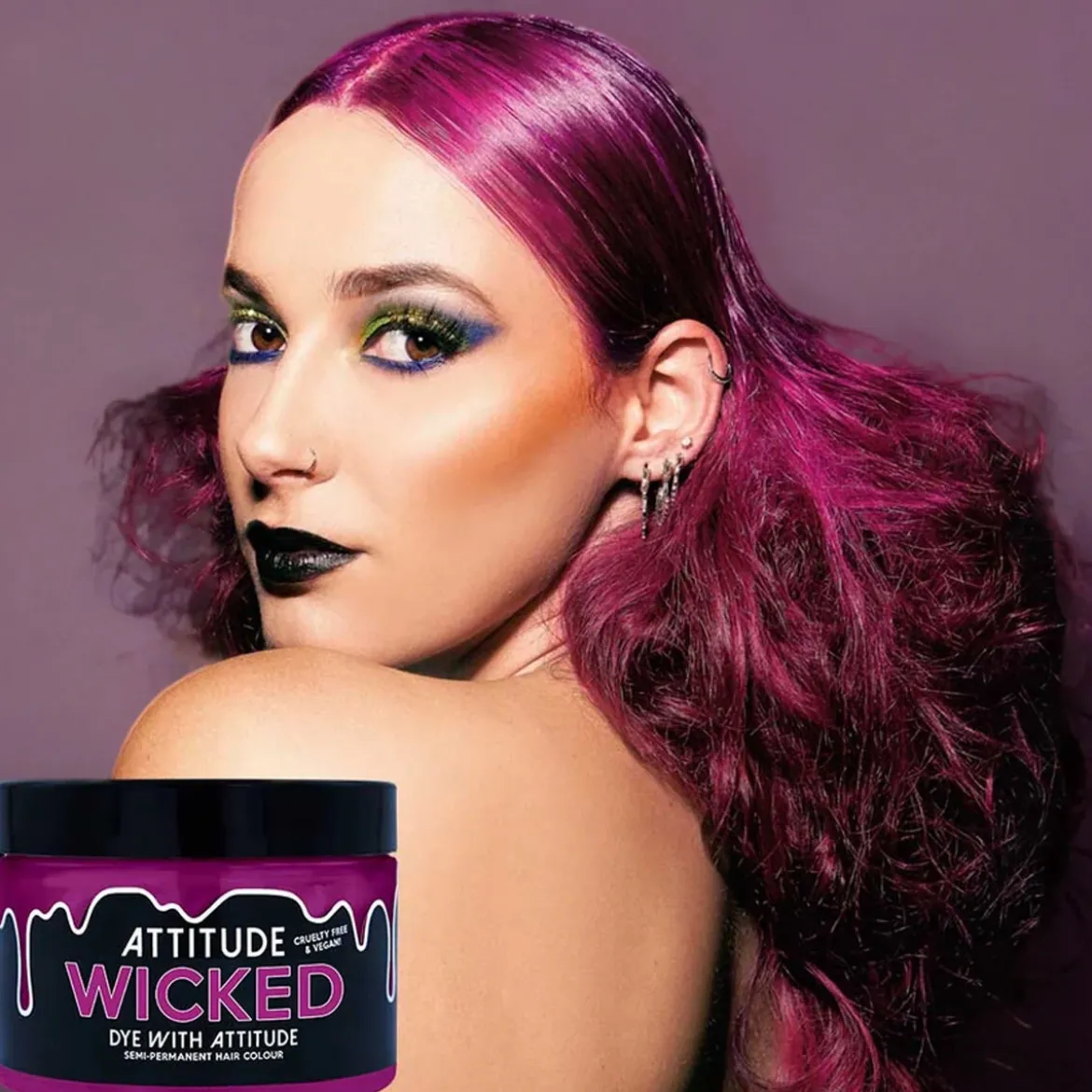 Attitude Wicked Purple 135ml Hair Dye
