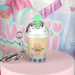 Bag Charm Boba-Katt Milktea