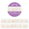 Birthday Candles Washi Tape