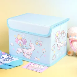 Blå låda med lock - Cinnamoroll med ballonger