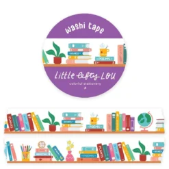Bookshelf Washi Tape