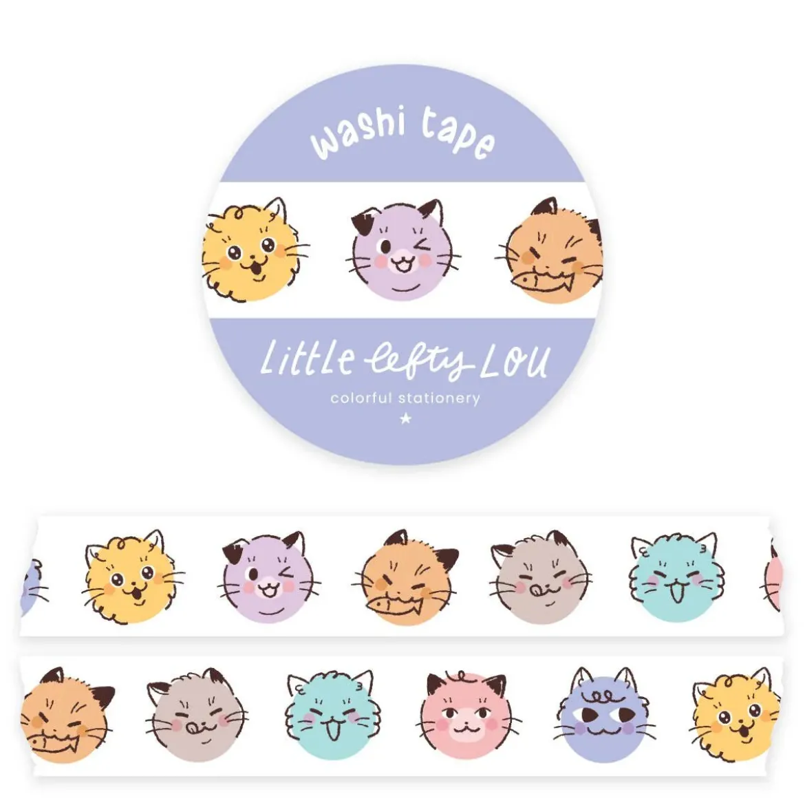 Cat Dots Washi Tape