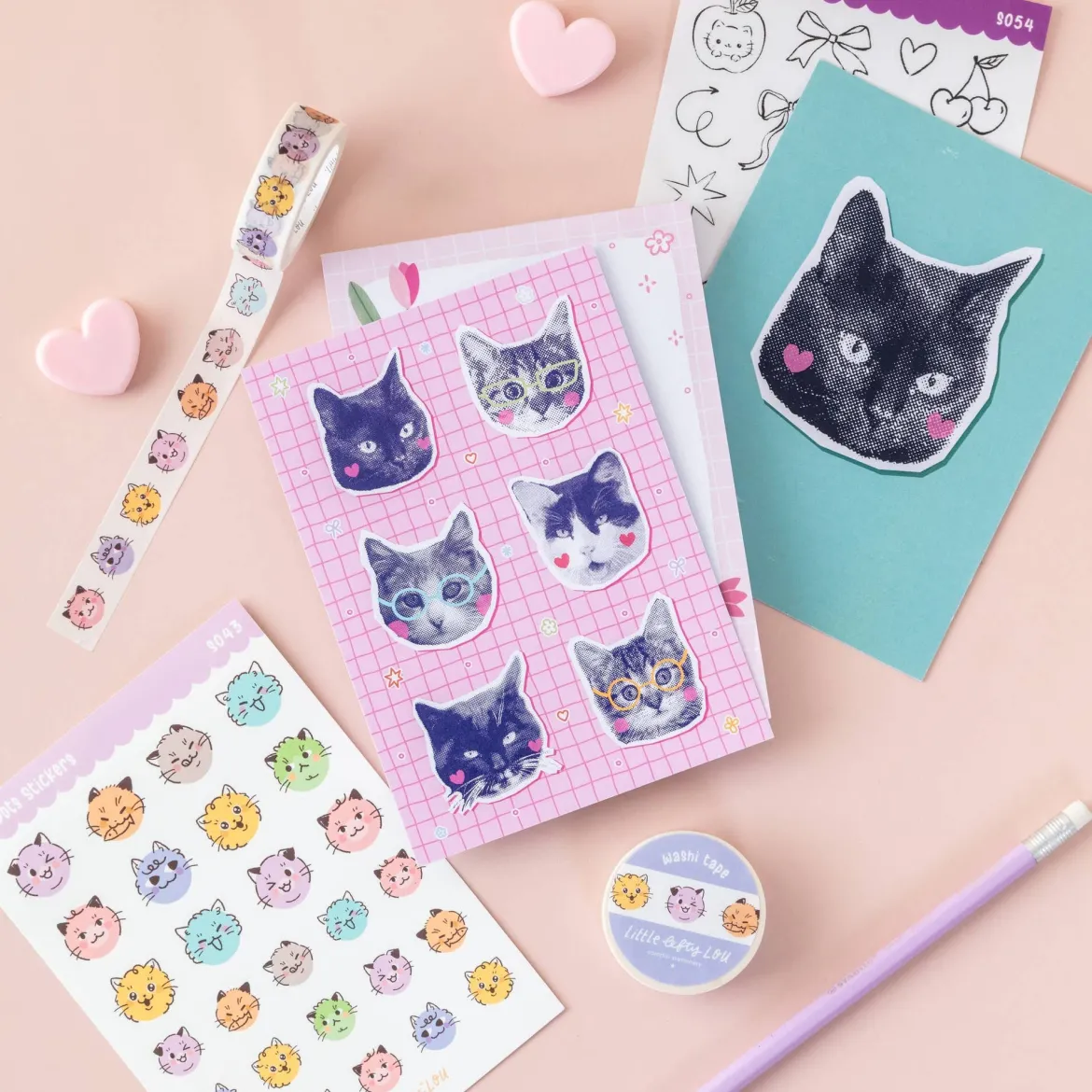 Cat Dots Washi Tape
