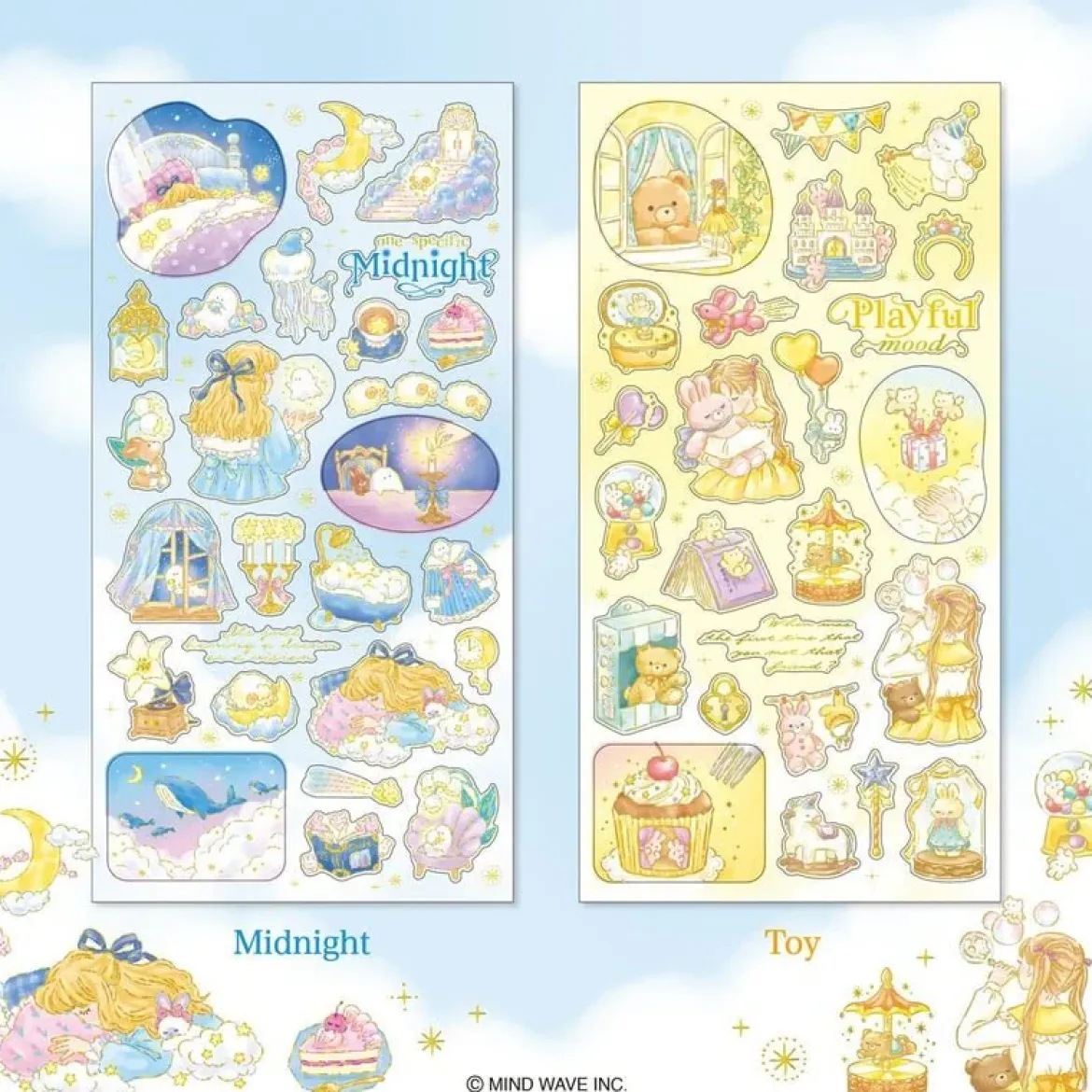 Choupinet Stickers - Midnight