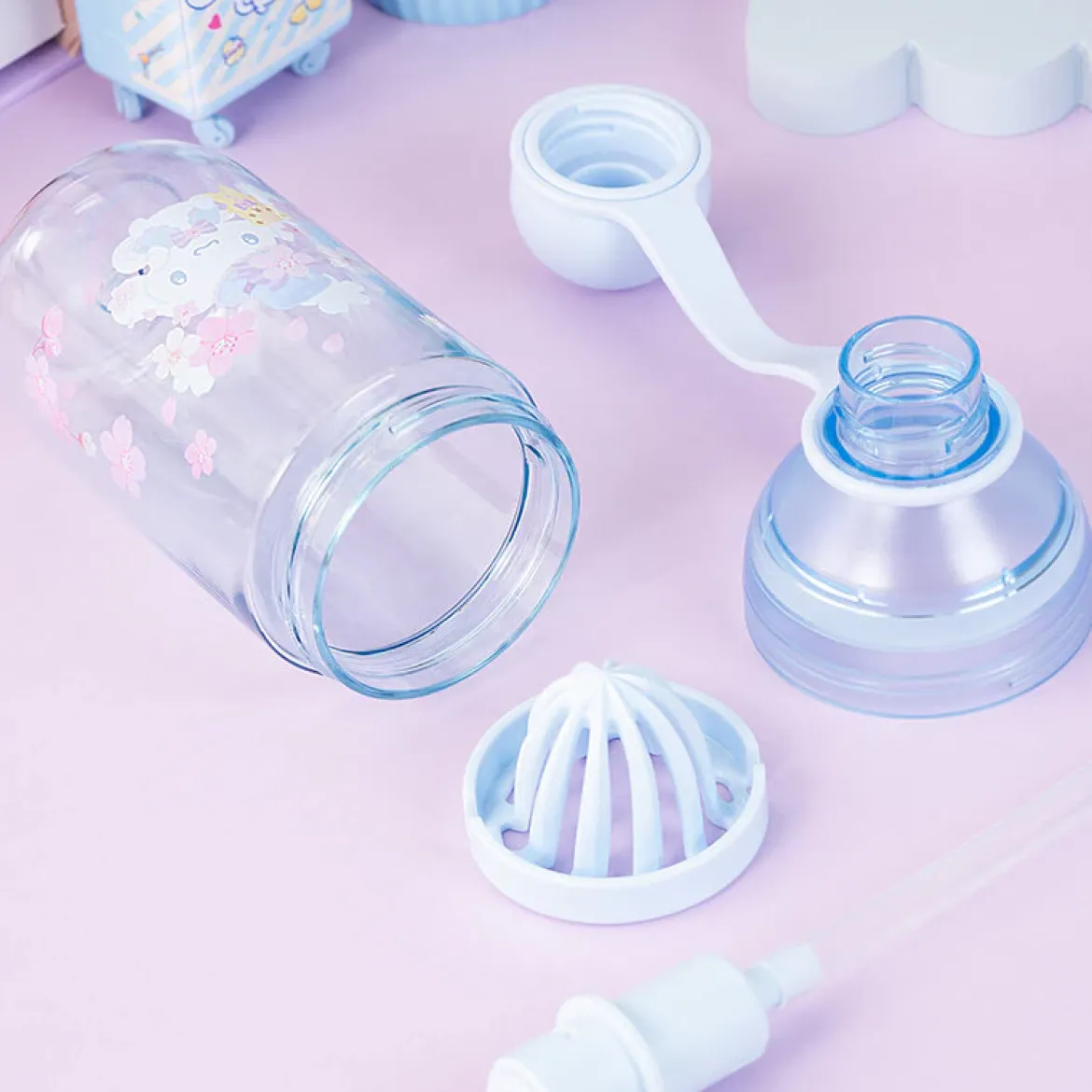 Cinnamoroll vattenflaska med sil 550ml