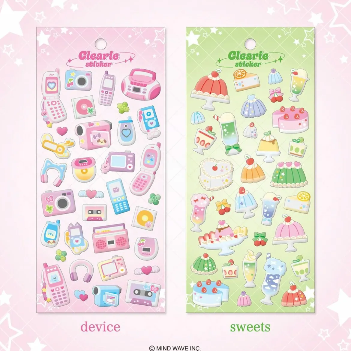 Clearie Stickers - Device