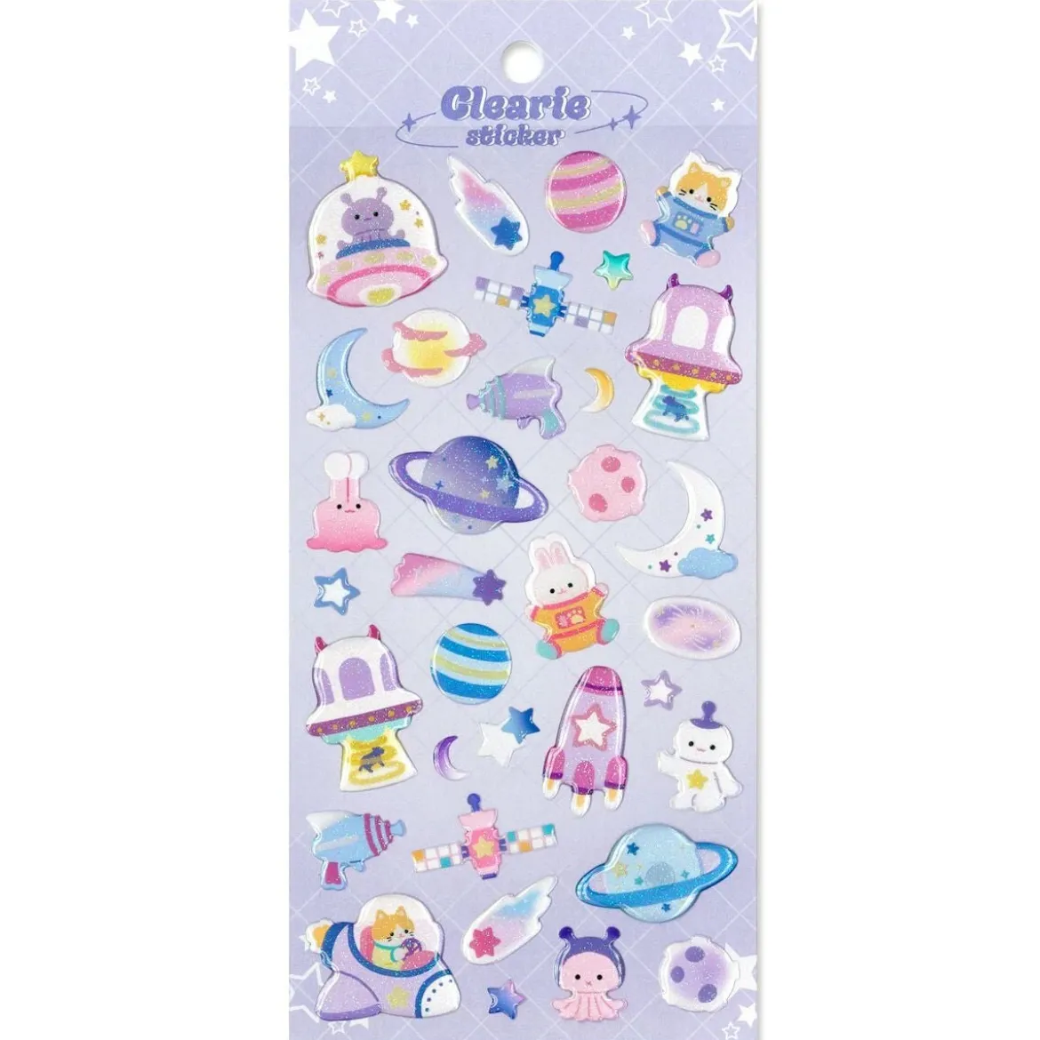 Clearie Stickers - Planet