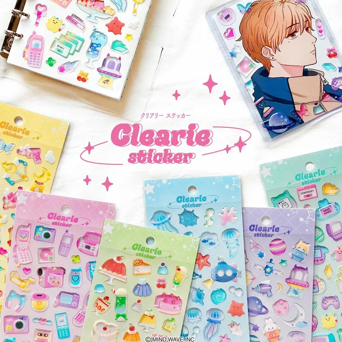 Clearie Stickers - Sweets