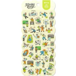 Comical Life Stickers - School