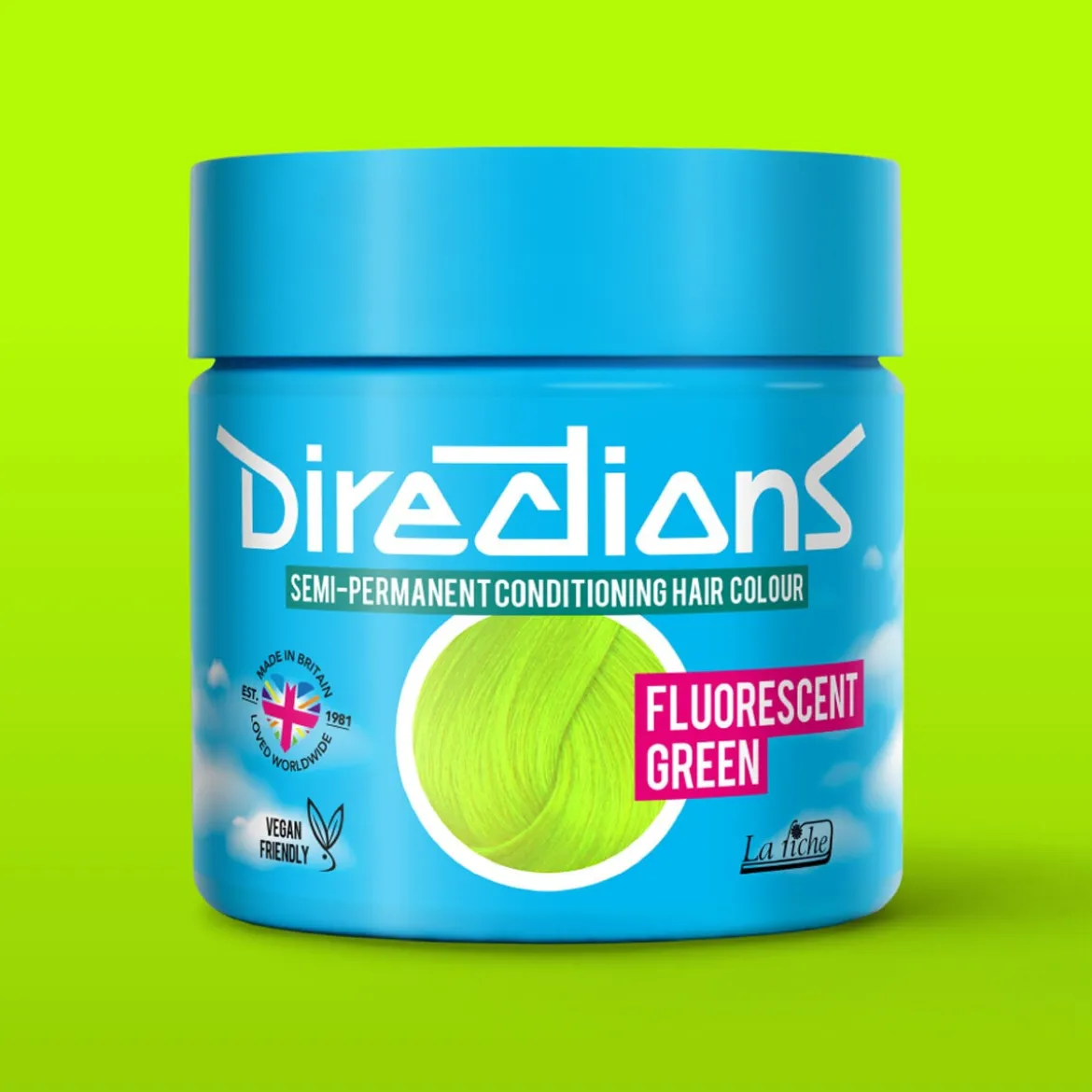 Directions Fluorescent Green