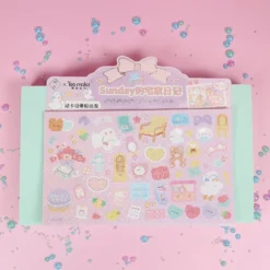 DIY kort med stickers - Sunday Home Diary