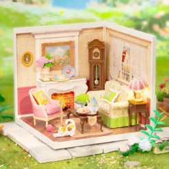 DIY Miniatyrmodell Holiday Tea Time