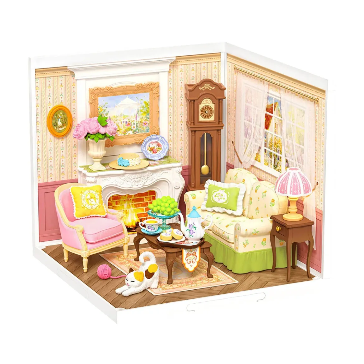 DIY Miniatyrmodell Holiday Tea Time
