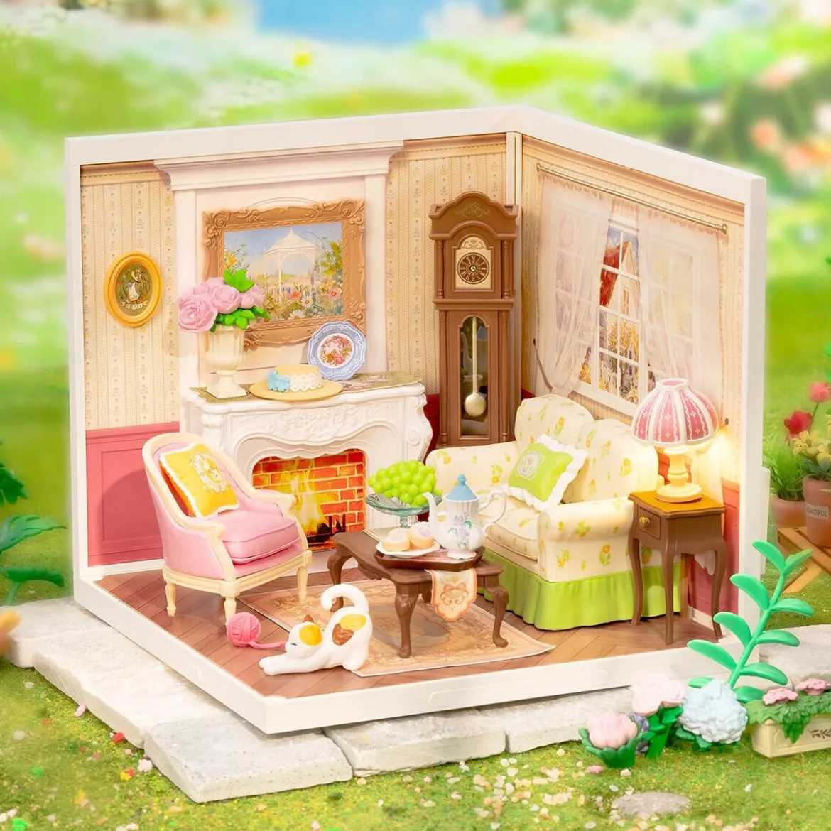 DIY Miniatyrmodell Holiday Tea Time