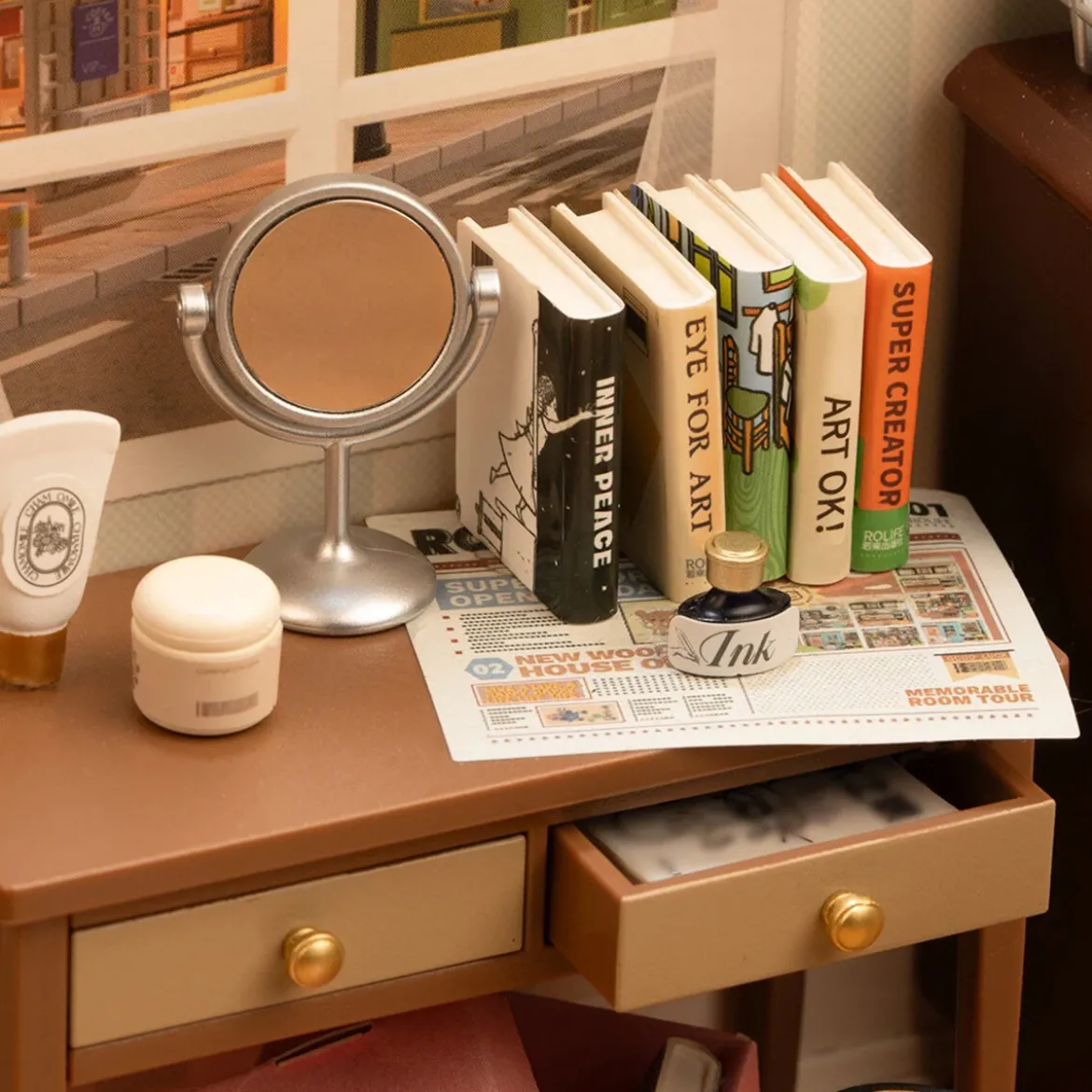 DIY Miniatyrmodell Sweet Dream Bedroom