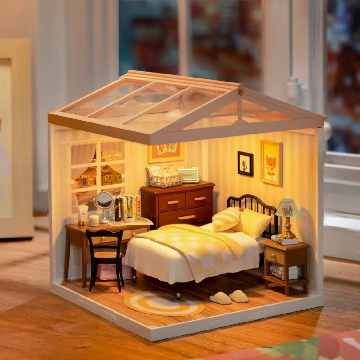 DIY Miniatyrmodell Sweet Dream Bedroom