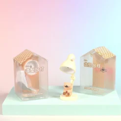 DIY mini-skrivbordslampa - Peach cha bear