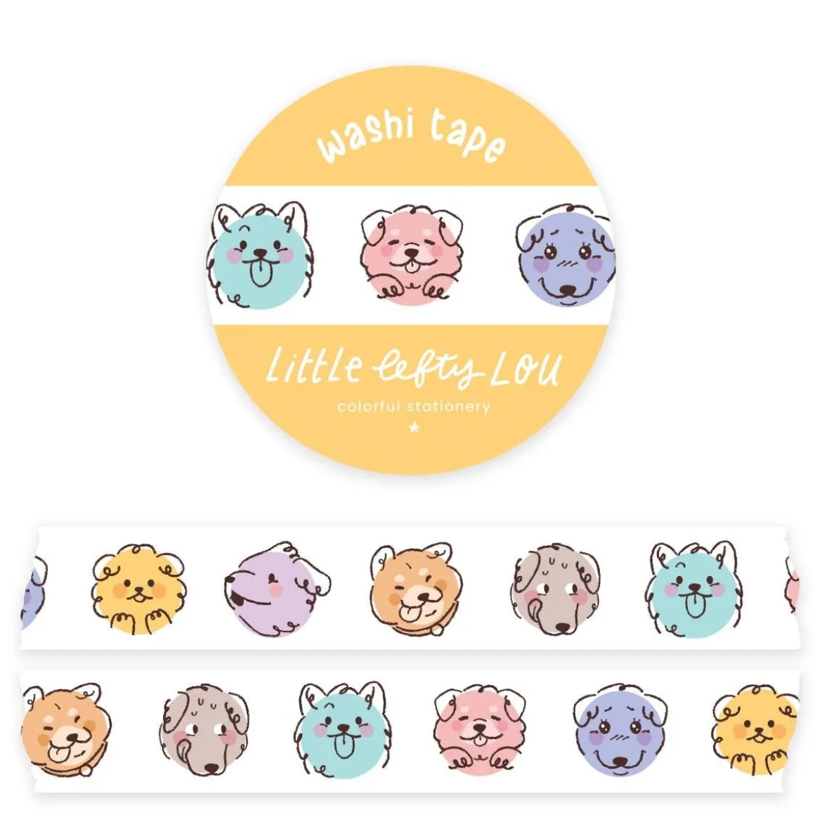 Dog Dots Washi Tape