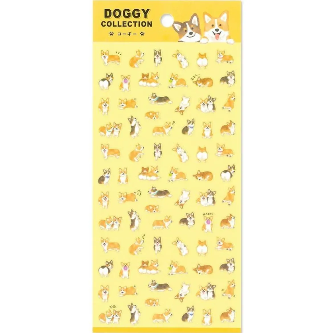 Doggy Collection Stickers - Corgi