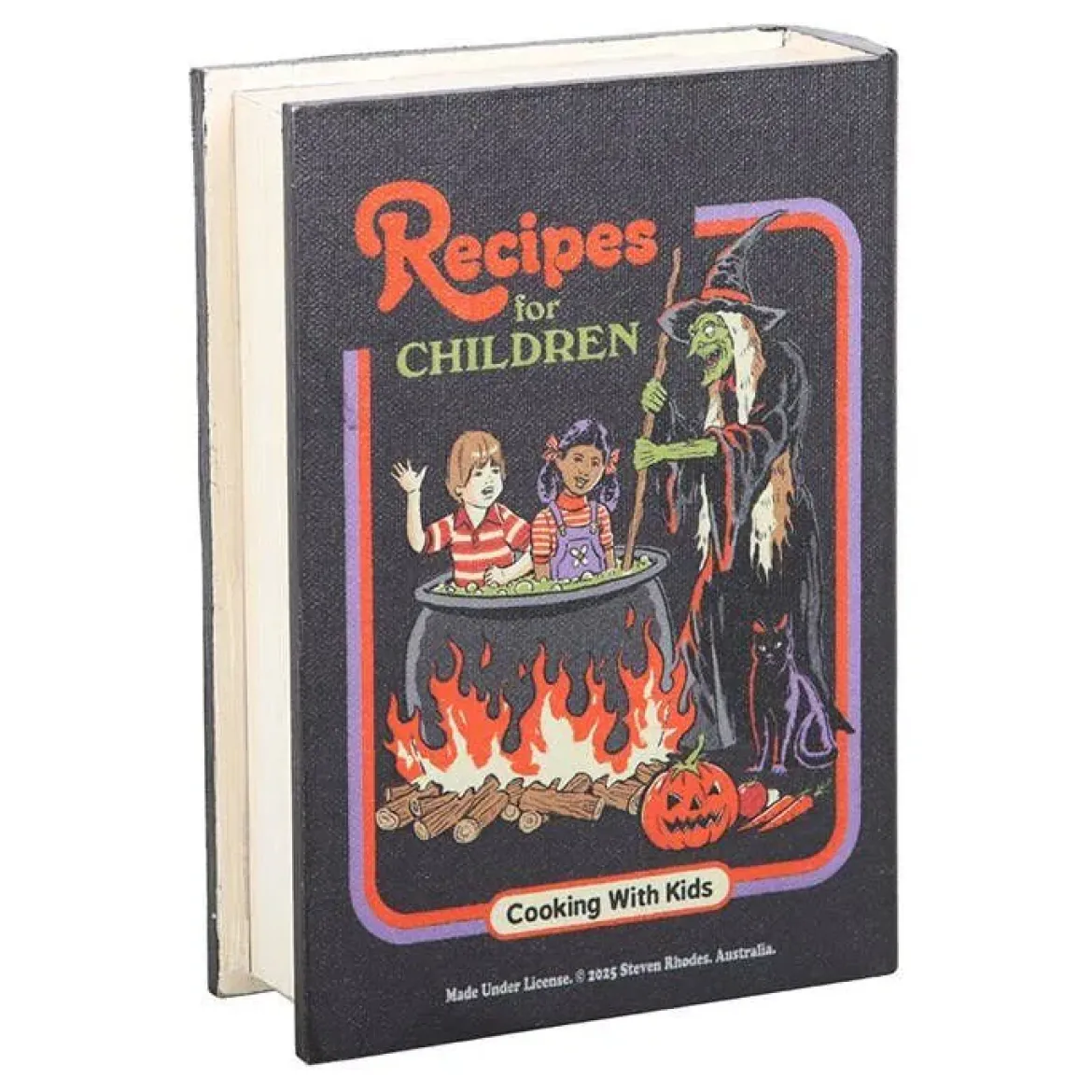 Förvaringsbox som bok - Recipes For Children Steven Rhodes