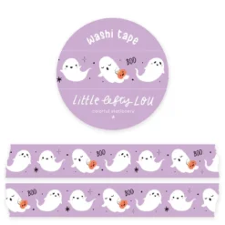Ghosts Purple Washi Tape