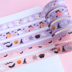 Ghosts Purple Washi Tape