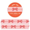 Gingham Bow Garland Washi Tape