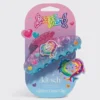 Glittrig hårklämma - Lisa Frank Dancing Dolphins
