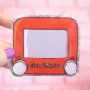 Glittrig sticker - Etch a sketch