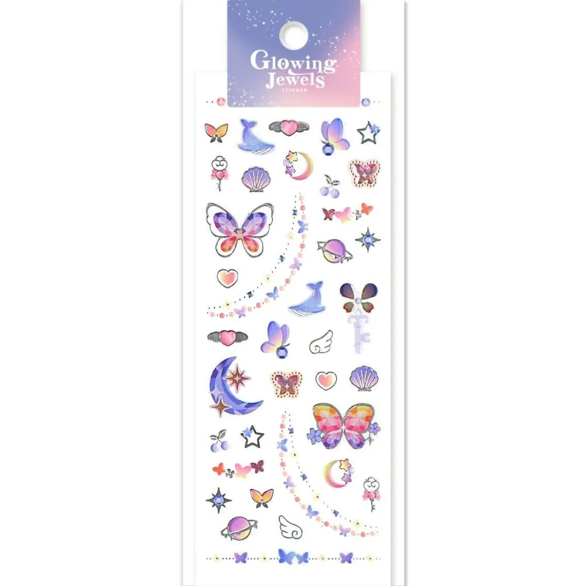 Glowing Jewels Stickers - Dreamy
