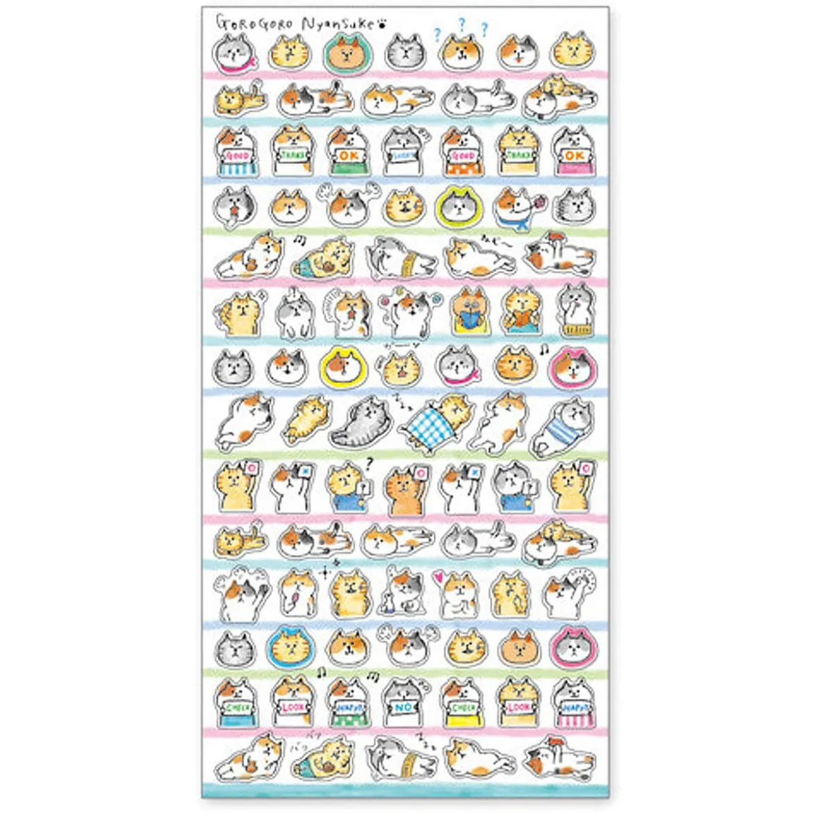 Gorogoro Nyansuke Sticker - Everyday