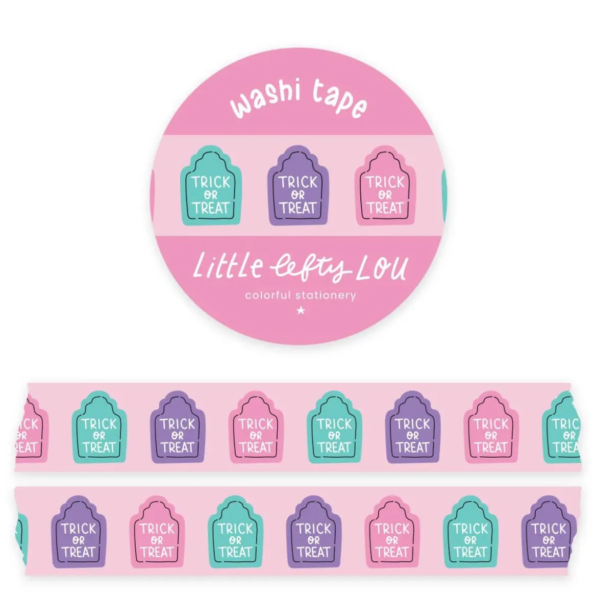 Gravestones Pastel Washi Tape