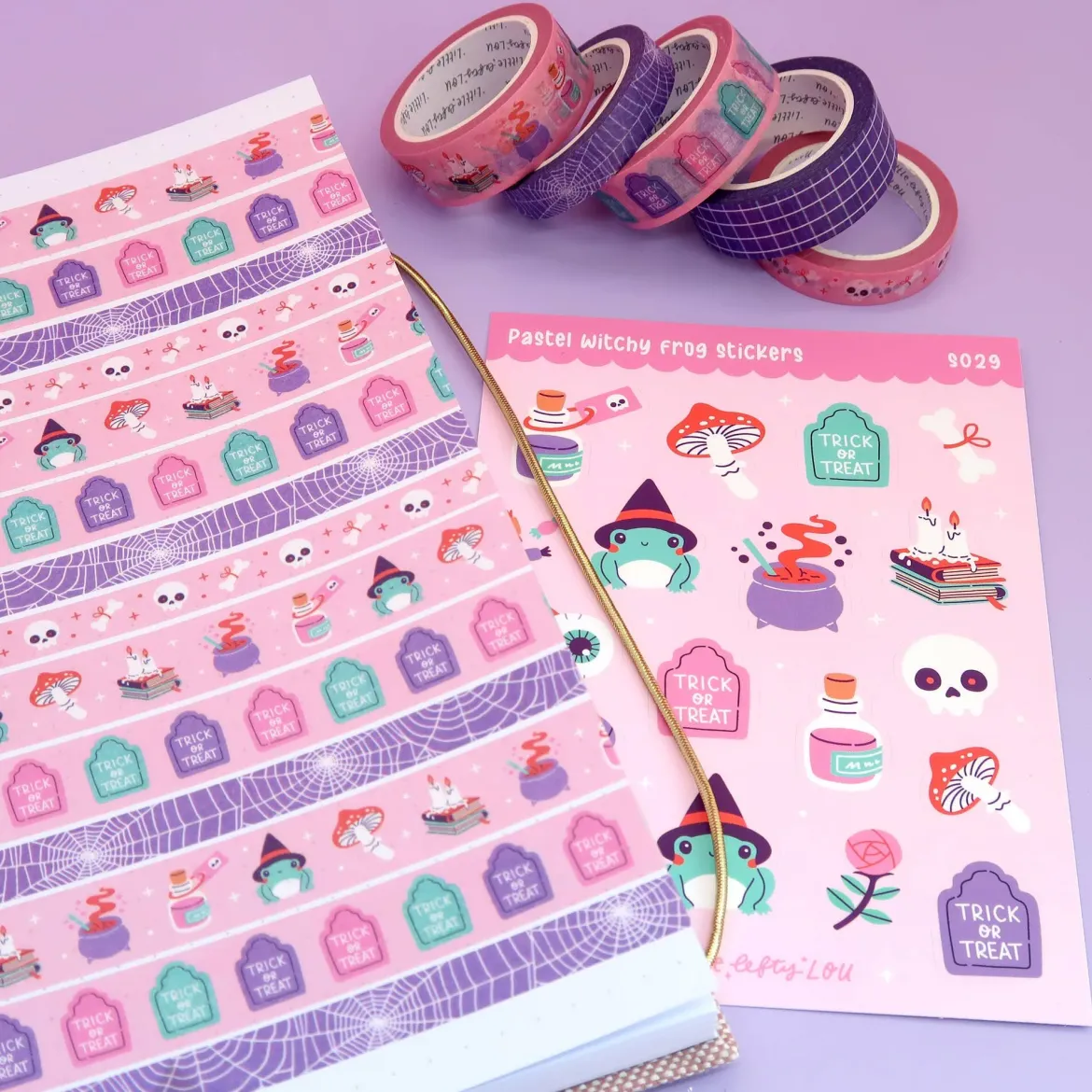 Gravestones Pastel Washi Tape