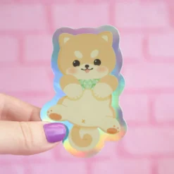 Holografisk sticker - Shiba