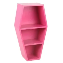 Hot pink kistformad trinket-hylla