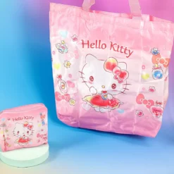 Ihopvikbar shoppingpåse - Beauty Queen Hello Kitty