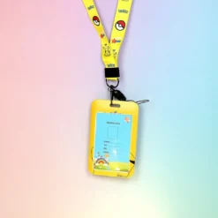 Korthållare med nyckelband Pikachu vinkar