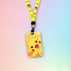 Korthållare med nyckelband Pikachu