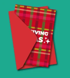 Kort med kuvert - It´s Giving Xmas