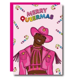 Kort med kuvert - Merry Queermas