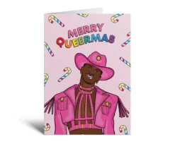 Kort med kuvert - Merry Queermas