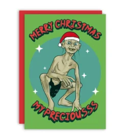 Kort med kuvert - Merry Xmas My Preciousss